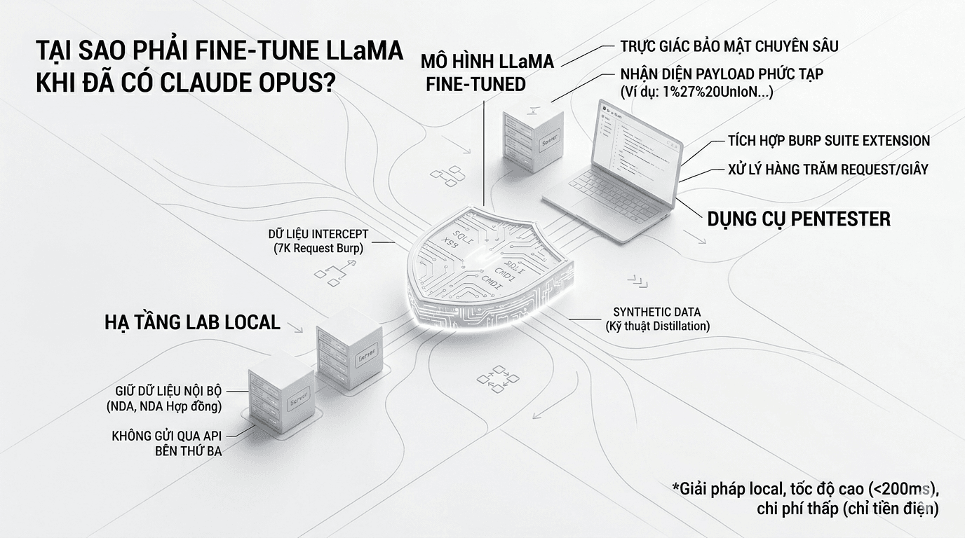Vì sao fine tune LLaMA vẫn đáng làm trong security pipeline (Có hướng dẫn thực hiện)