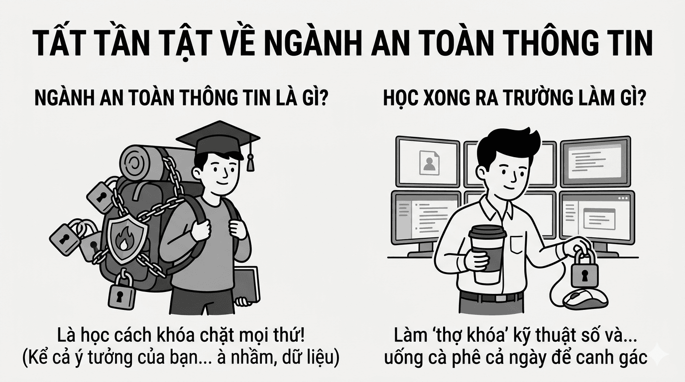 Ngành An Toàn Thông Tin là gì? Học xong ra trường làm gì?