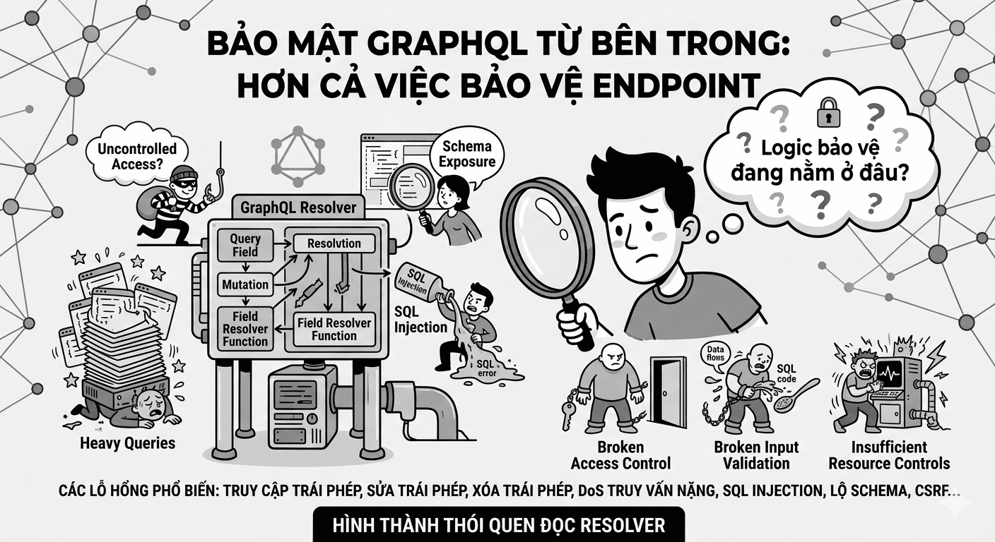 Hiểu đúng về bảo mật GraphQL từ truy cập trái phép đến DoS và injection