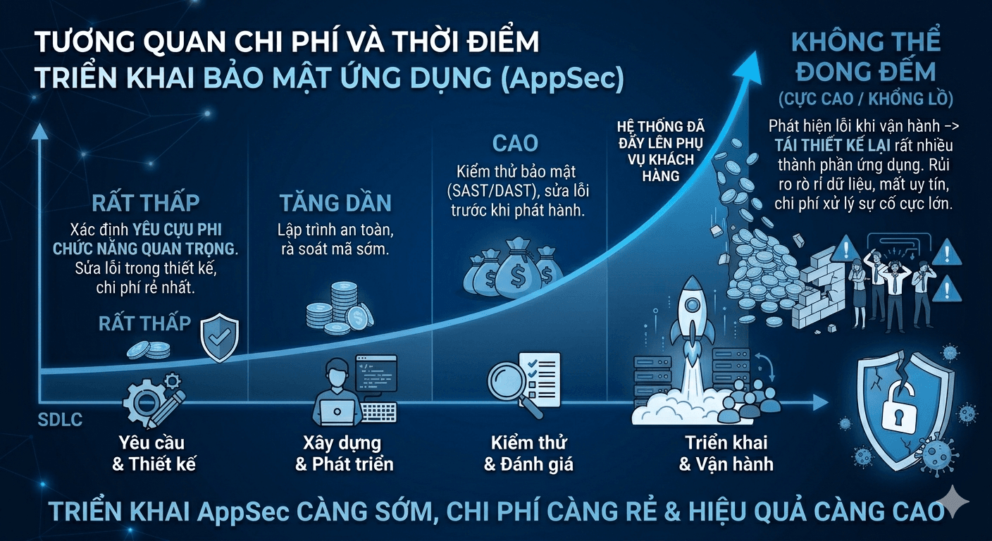 Lĩnh vực Bảo Mật Ứng Dụng (Application Security) là gì?