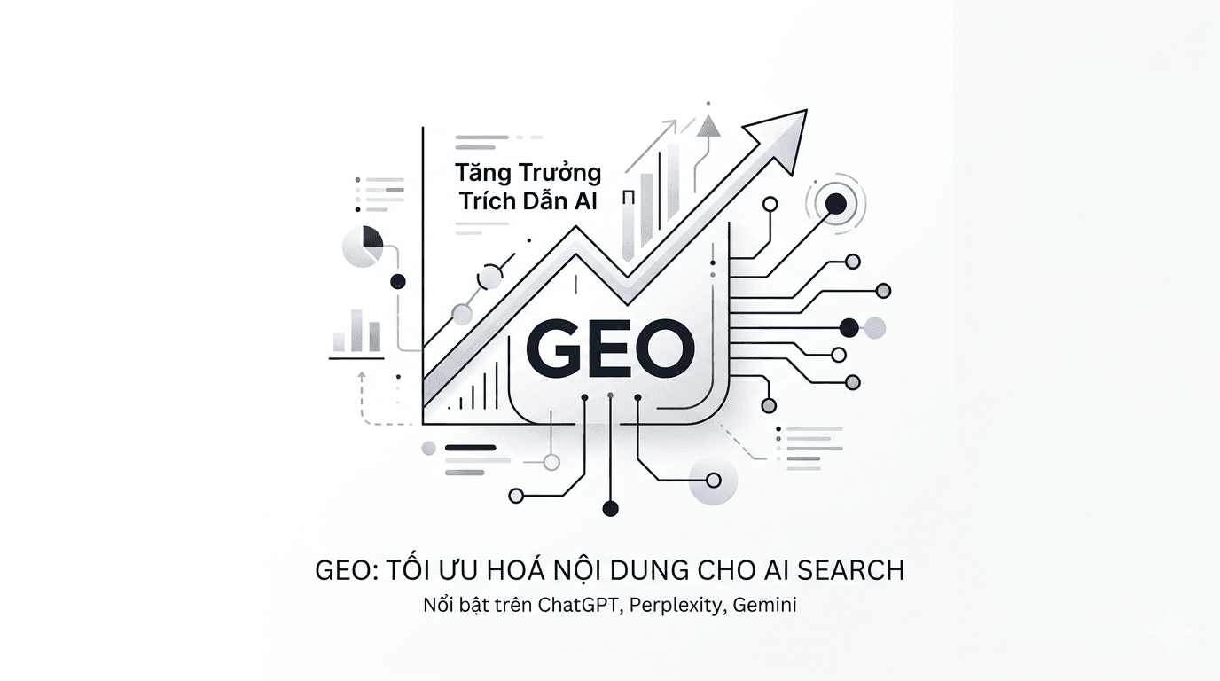 GEO: Generative Engine Optimization Tối ưu hóa website cho hệ thống AI