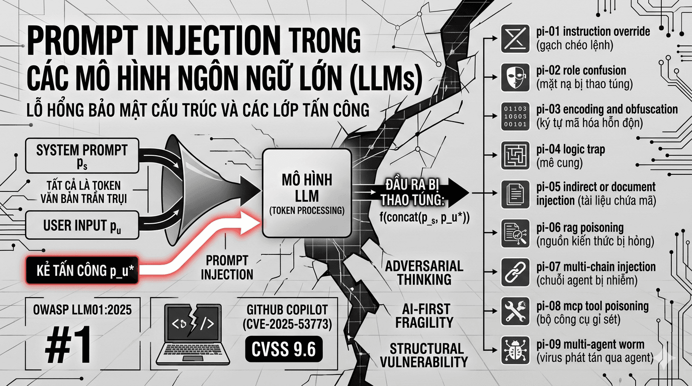 Tấn công Prompt Injection vào các Mô hình Ngôn ngữ Lớn